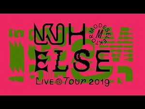 Modeselektor "Who Else" Live Tour 2019