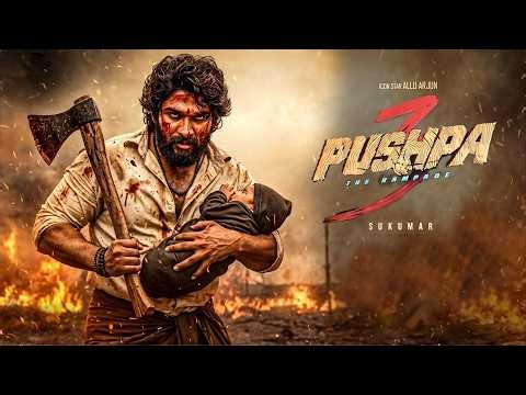 Pushpa 3 New Released Full Hindi Dubbed Action Movie 2026 | Superstar Allu Arjun #latestmovies​