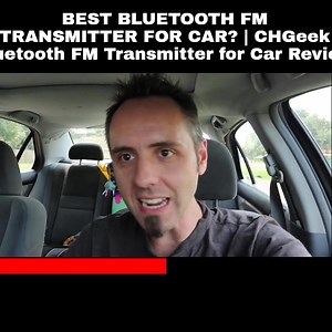 BEST BLUETOOTH FM TRANSMITTER FOR CAR? | CHGeek Bluetooth FM Transmitter for Car (no longer available) ... the FM Transmitter I'm using on Amazon: https://geni.us/z8MM8Mh Hey Dads, I got the best bluetooth FM transmitter for my car. It's the CHGeeks Bluetooth FM Transmitter that they sent me. The way it works is you plug it into the cigarette lighter in the car, and after I pair it via bluetooth the first time, you can hear your music from your phone on your car speakers. In this video I will di