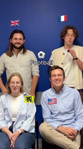 On dit football, je ne suis pas ouvert au débat 🤣 #CLL #langues #anglais #coursdelangue #expression
