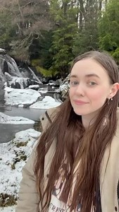 It’s a cold fresh morning! Some of the stream has frozen over and looks gorgeous #scotland #outdoors #travel #scottish #fyp | Danielle Alexandra