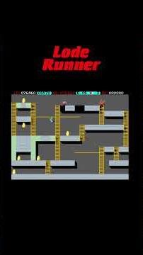 Lode Runner 8 – Classic Arcade Gameplay#shorts