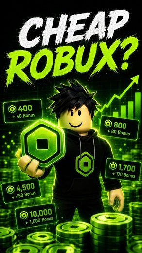 CHEAP ROBUX 💚 How to Get Robux for Less