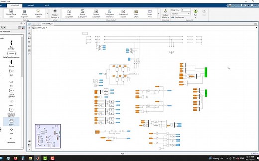 STATCOM闭环仿真Closed-loop STATCOM Matlab Simulation