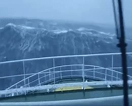These Mesmerizing Videos of Ships Going Through Storms Will Turn You Into a Landlubber for Life