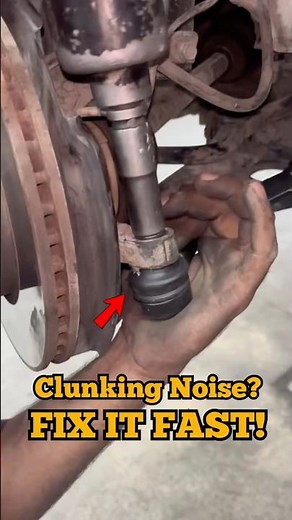 That Clunking Sound? It’s Your Tie Rod! Here’s the Quick FIX 🔧😳 #mechanic #car #service