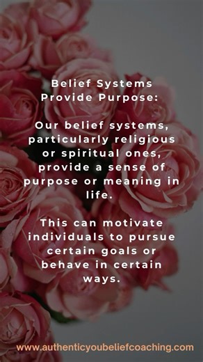 Belief systems provide purpose by offering a framework through which individuals can understand their place in the world and their role within it. Here are some ways belief systems contribute to a sense of purpose: ✅ Defining Life Goals: Belief systems often outline specific goals and aspirations that align with their principles. ✅ Providing Meaning: They help individuals make sense of their experiences and the world around them by offering explanations for life’s big questions. ✅ Guiding Daily 