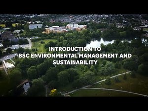 Introduction to BSc Environmental Management and Sustainability at the University of Reading
