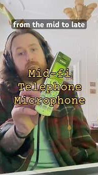 DIY MIDFI TELEPHONE MICROPHONE TUTORIAL