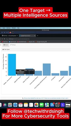 SpiderFoot: The Ultimate OSINT & Recon Tool 🕷️ | Cybersecurity Tool Explained