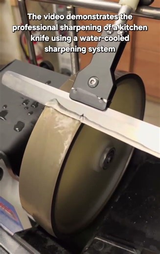 Master the Art of Knife Sharpening: Using a Water-Cooled Stone