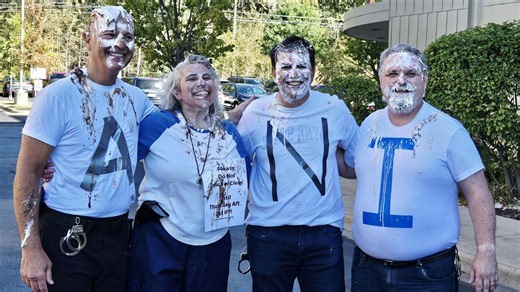 Pie Toss for a Great Cause raised money for United Way