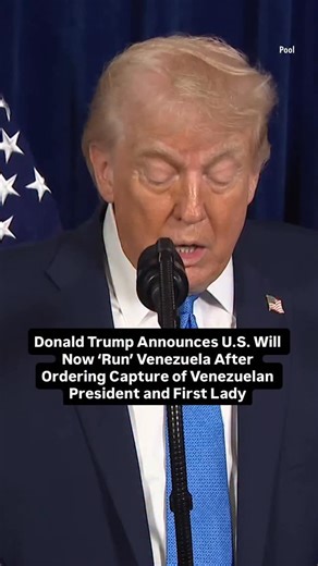People Magazine on Instagram: "Donald Trump is speaking out following the overnight capture of Venezuelan President Nicolás Maduro and his wife, First Lady Cilia Flores, after the United States launched military strikes in Venezuela in an effort to dismantle Maduro’s regime. Read everything we know at the link in our bio."