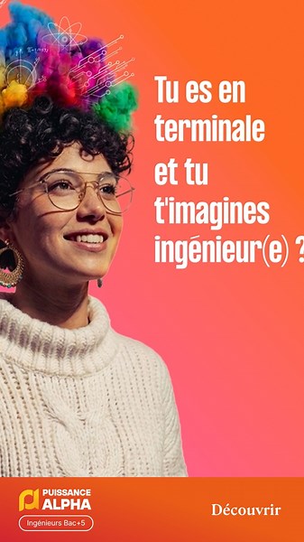 Après ta Terminale 1 ou 2 spé ou techno cap sur 5 ans d'études dans une #ecoledingenieur #ingénieur