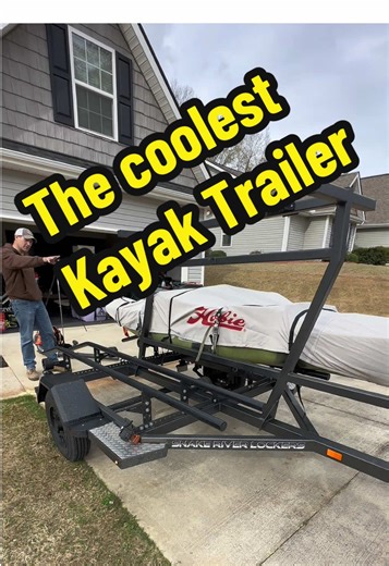Explore the Coolest Kayak Trailer by Snake River