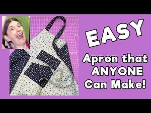 Easy Apron that Anyone Can Make