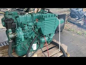 Twin Volvo Penta TAMD31A 130hp Marine Diesel Engines 041022