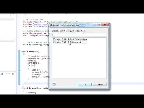 Debugging a Codewarrior Project
