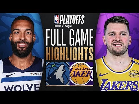 MINNESOTA TIMBERWOLVES vs LOS ANGELES LAKERS | FULL GAME 5 HIGHLIGHTS | April 30, 2025 [1080p]
