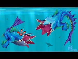 ABYSSHARK vs Shark Invaders in Hungry Shark Evolution