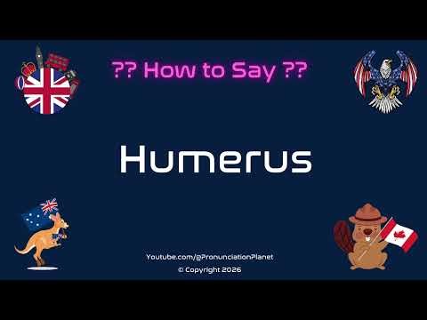 🦴😂 How to Pronounce Humerus? (CORRECTLY) | Pronunciation Planet