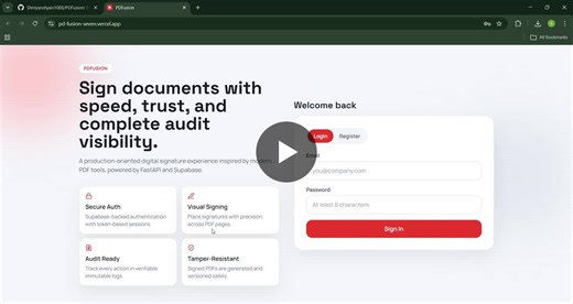 #pdfusion #fullstackdevelopment #fastapi #react #supabase #webdevelopment #softwareengineering #projects #learningjourney | Shreyansh Jain