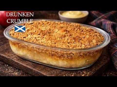 Drunken Crumble | Easy Apple Crumble Recipe | Apple Crisp