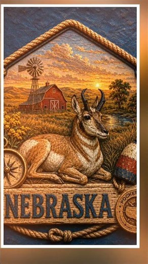 Nebraska Vintage Travel Postcard