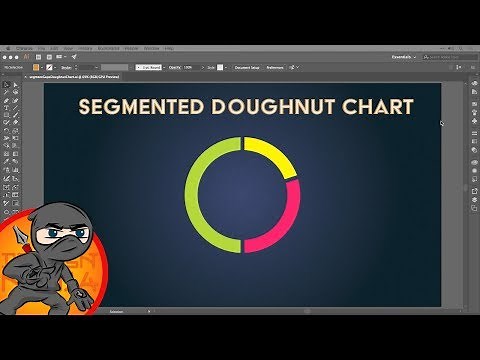 Create a Segmented Doughnut Chart in Adobe Illustrator