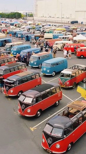 Slow Ride Garage on Instagram: "Incredible views of OCTO ‘23 🤩 This event was the largest gathering of pre March 1955 VW busses (aka Barndoors) ever. There were a total of 383 busses, 78 of those being barndoors. Experts say some of the best busses in the world attended this event. . . #OCTO_Barndoor_Roundup_2023 #OCTO_Barndoor_Gathering_2023 #barndoor_gathering_2023 #Barndoor_Gathering #vwbarndoorbus #vwbarndoor #OCTO #OCTO2023 📸 @dizzlerod"