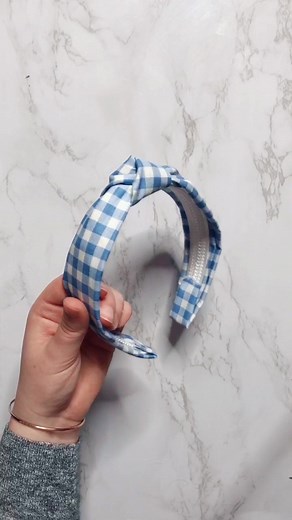 DIY Knotted Headband Tutorial | Preppy Craft Ideas