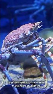 The Biggest Crab in the World Meet the Japanese Spider Crab