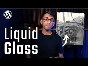 Liquid Glass Effect for your Website: No Extra Plugin