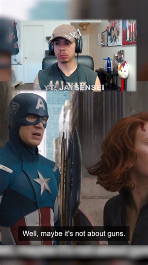 Captain America couldn't believe Black Widow did this 😱