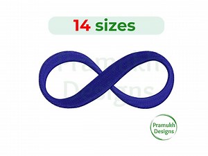 Infinity Symbol Embroidery Design (1–7.5 Inch) – Mini Infinity, Symbol Embroidery, Machine Embroidery, Instant Download Digital File - Etsy