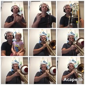 Here’s one for the whole family to sing along to! Principal Trombone Joshua Davis and daughter Bethany join forces for this adorable rendition of the Bluey theme song, written by Joff Bush. | West Australian Symphony Orchestra