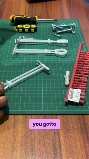 Wall anchors. Wall plugs. 🤔 What’s the difference?