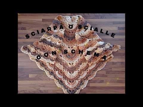 🧶SPRING \\ SUMMER \\ FALL SHAWL OR SCARF🧶WITH PATTERN...!!🩷