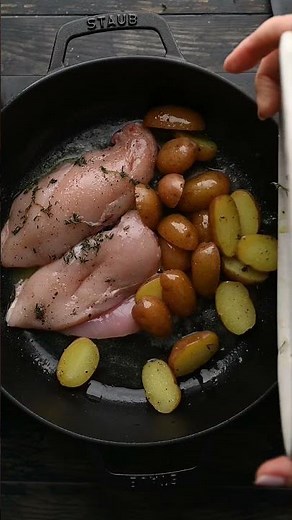 Recette - Poulet à la Moutarde - STAUB