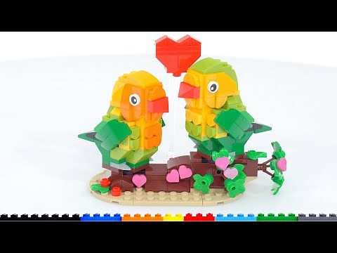 LEGO Valentine Lovebirds set 40522 review! Absolutely charming and a good value