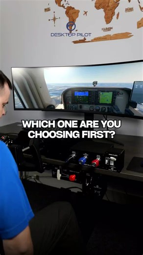Trim Wheel or Flaps Panel? 🤔 Two of the most satisfying upgrades for a flight simulator setup replacing keyboard shortcuts with real cockpit controls. ✈️ 👇Which one are you choosing first? #desktoppilot #aviation #flightsim #flightsimulator #fyp