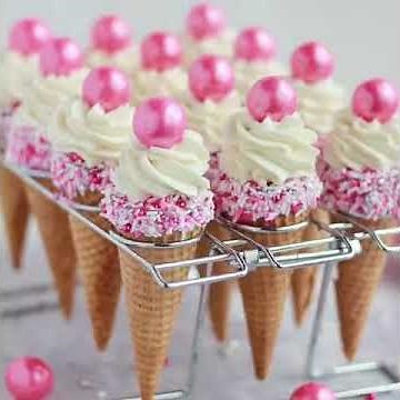 Ice Cream Cone Cupcakes