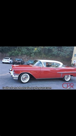 18K views · 830 reactions | Dakota Red 1957 Cadillac 62 coupe restored by CPR heading home after her annual service. #1957Cadillac #classiccadillac #classiccars | Cadillac Parts and Restoration | Facebook