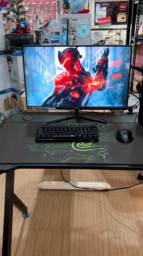 Red lights on. Game mode activated. 🔥 Drop a “❤️” if you want one! #GamingSetUp #pcbuild #gamingrig #TechStoreCDO #GameiunTechnology | Gameiun Technology