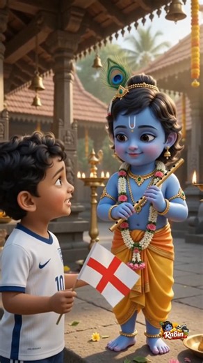 കണ്ണൻ ആരെ സപ്പോർട്ട് ചെയ്യും? 🤯 England 🇬🇧 vs Argentina 🇦🇷 | Little Krishna Malayalam Comedy 😂