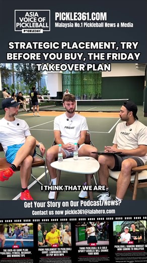 Visibility drives trust. Trust drives purchase. The strategy is simple. Get paddles on facility walls. Let players test them. Convert experience into ownership. Follow us on WhatsApp Community: https://whatsapp.com/channel/0029Vb5I5XNCMY0EeLZkV42b Pickle361 Directory: https://directory.pickle361.com/profile/pickle361?tab=feeds #pickleballasia #GameOn #asiavoiceofpickleball #pickle361 #PickleballJourney