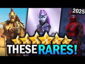 1 Rare for EVERY FACTION that EVERYONE MUST BUILD (2025) - Raid Shadow Legends Tier List