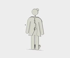 3D Printed Motorized Bathroom Sign