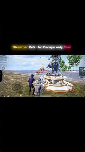 1v4 vs PRO STREAMER! 😱 #BGMI