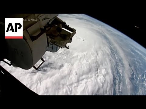 NASA captures video of Hurricane Milton from space